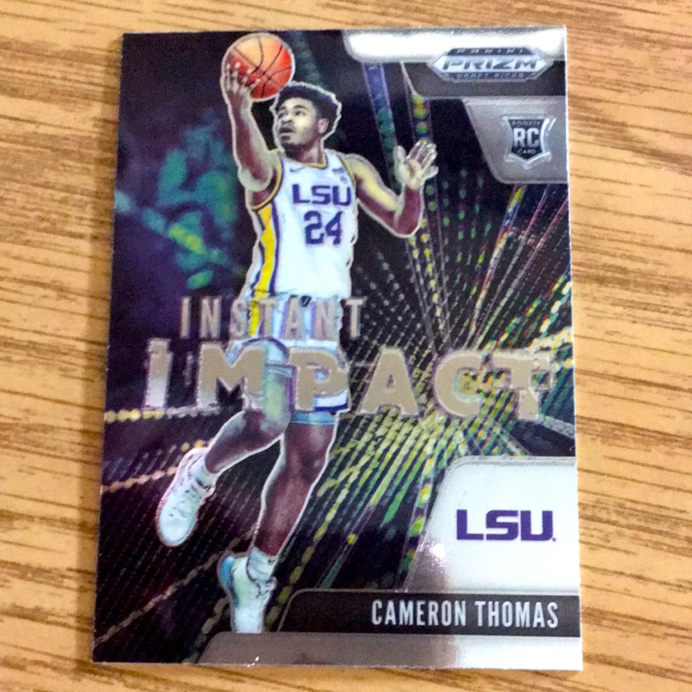 Cameron Thomas LSU #20 card